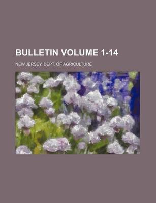 Book cover for Bulletin Volume 1-14