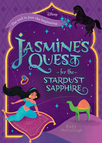 Book cover for Jasmine's Quest for the Stardust Sapphire (Disney Aladdin)