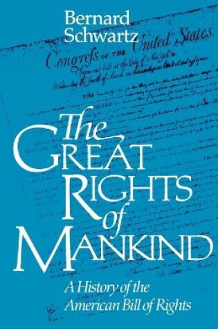 Cover of The Great Rights of Mankind