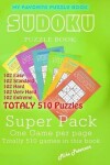 Book cover for Sudoku Puzzle - Super Pack - 510 games, One Game per Page