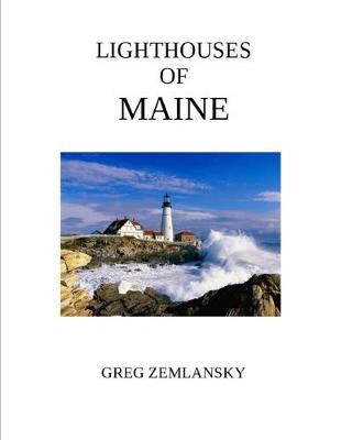 Book cover for Lighthouses Of Maine
