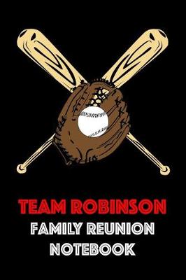 Book cover for Team Robinson Family Reunion Notebook