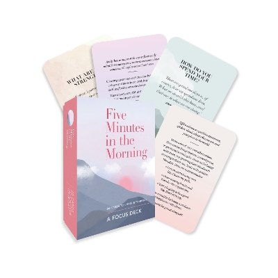 Book cover for Five Minutes in the Morning Focus Cards