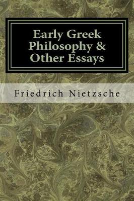 Cover of Early Greek Philosophy & Other Essays