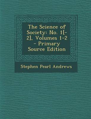 Book cover for The Science of Society