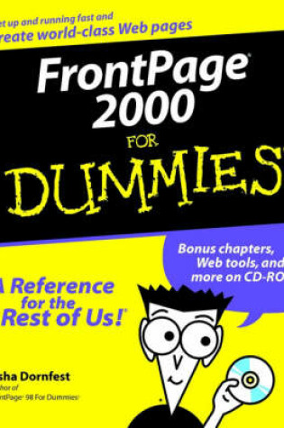 Cover of FrontPage 2000 For Dummies