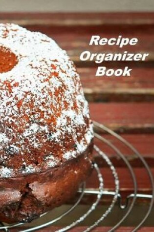 Cover of Recipe Organizer Book