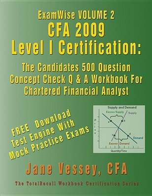 Book cover for Examwise Volume 2 Cfa 2009 Level I Certification the Candidates 500 Question Concept Check Q & A Workbook for Chartered Financial Analyst