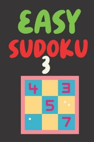 Cover of Sudoku Easy 3