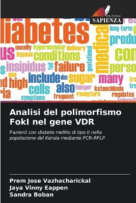 Book cover for Analisi del polimorfismo FokI nel gene VDR