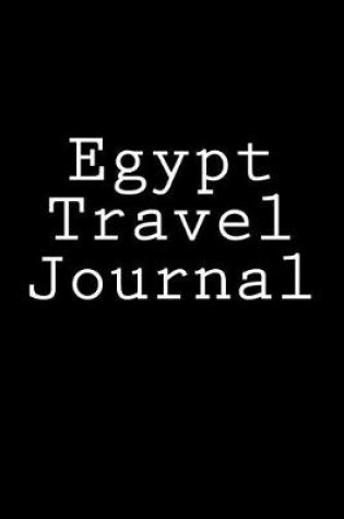 Cover of Egypt Travel Journal