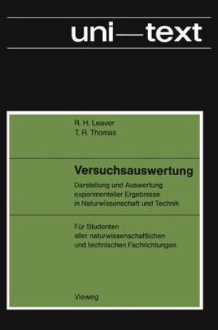 Cover of Versuchsauswertung