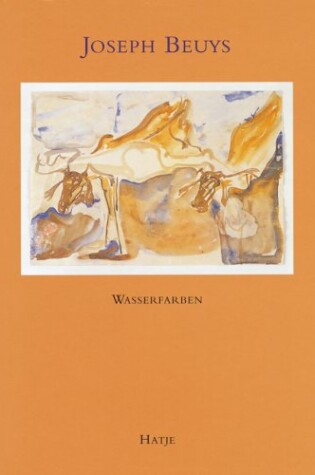 Cover of Joseph Beuys: Wasserfarben