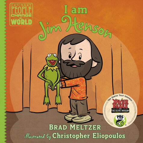 Book cover for I am Jim Henson