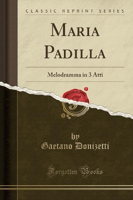 Book cover for Maria Padilla