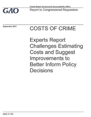 Book cover for Costs of Crime