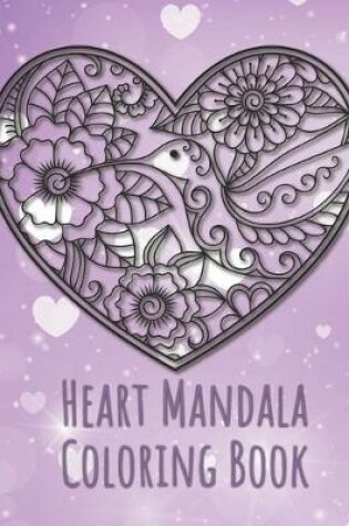 Cover of Heart Mandala Coloring Book