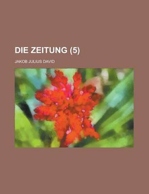 Book cover for Die Zeitung (5)