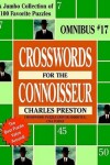 Book cover for Crosswords for the Connoisseur Omnibus #17