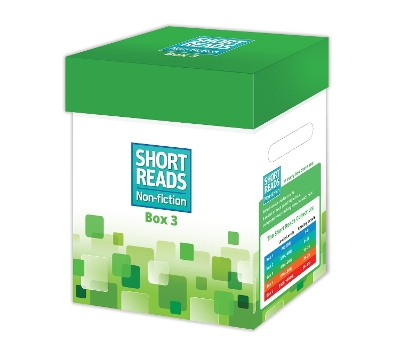 Cover of Short Reads Non-fiction Box 3 Ages 7+ (Level 410-600)
