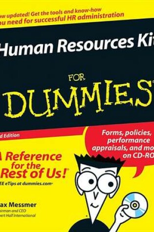 Cover of Human Resources Kit For Dummies