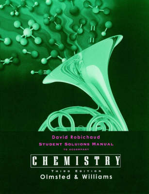 Book cover for Student Solutions Manual to Accompany Olmsted's Chemistry