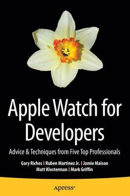 Book cover for Apple Watch for Developers