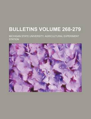 Book cover for Bulletins Volume 268-279