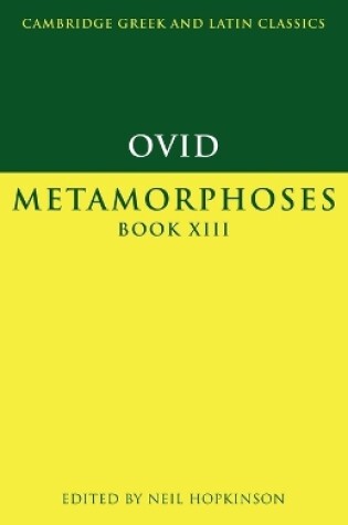 Cover of Ovid: Metamorphoses Book XIII