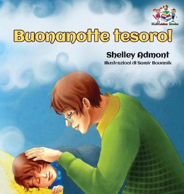 Book cover for Buonanotte tesoro! (Italian Book for Kids)