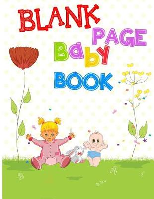 Book cover for Blank Page Baby Book