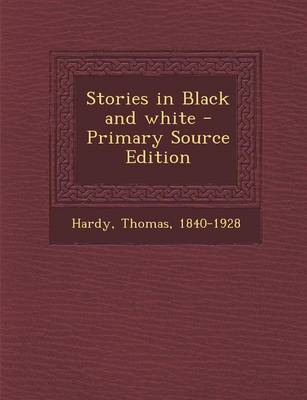 Book cover for Stories in Black and White - Primary Source Edition