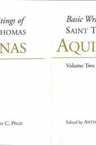 Cover of Basic Writings of St. Thomas Aquinas: (2 Volume Set)