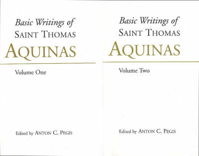 Book cover for Basic Writings of St. Thomas Aquinas: (2 Volume Set)