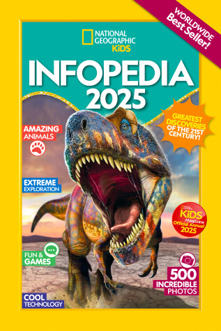 Book cover for National Geographic Kids Infopedia 2025