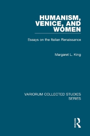 Cover of Humanism, Venice, and Women