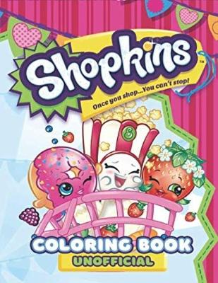 Book cover for Shopkins Coloring Book