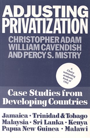 Book cover for Adjusting Privitization