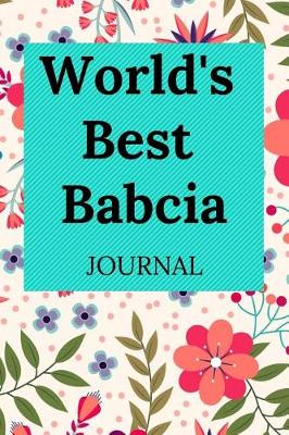 Book cover for World's Best Babcia Journal