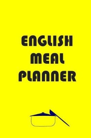 Cover of English Meal Planner