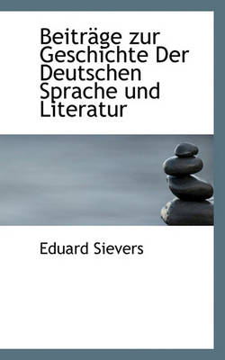 Book cover for Beitrage Zur Geschichte Der Deutschen Sprache Und Literatur