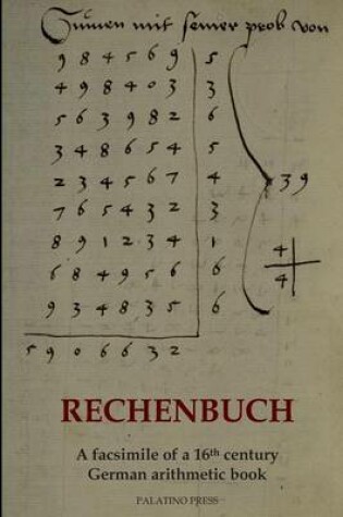 Cover of Rechenbuch