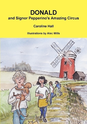 Book cover for Donald and Signor Pepperino's Amazing Circus