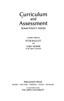 Book cover for Curriculum and Assessment