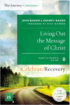 Book cover for Living Out the Message of Christ: The Journey Continues, Participant's Guide 8