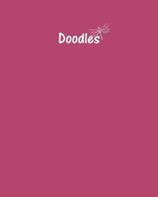 Book cover for Doodles Journal - Great for Sketching, Doodling or Planning with Dusty Rose Cover