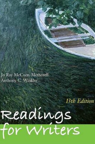 Cover of Readings for Writers