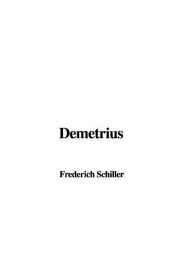 Book cover for Demetrius