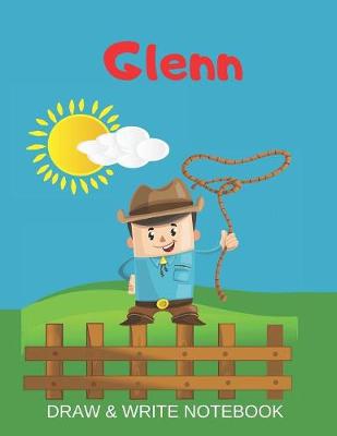 Book cover for Glenn Draw & Write Notebook