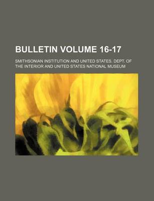 Book cover for Bulletin Volume 16-17